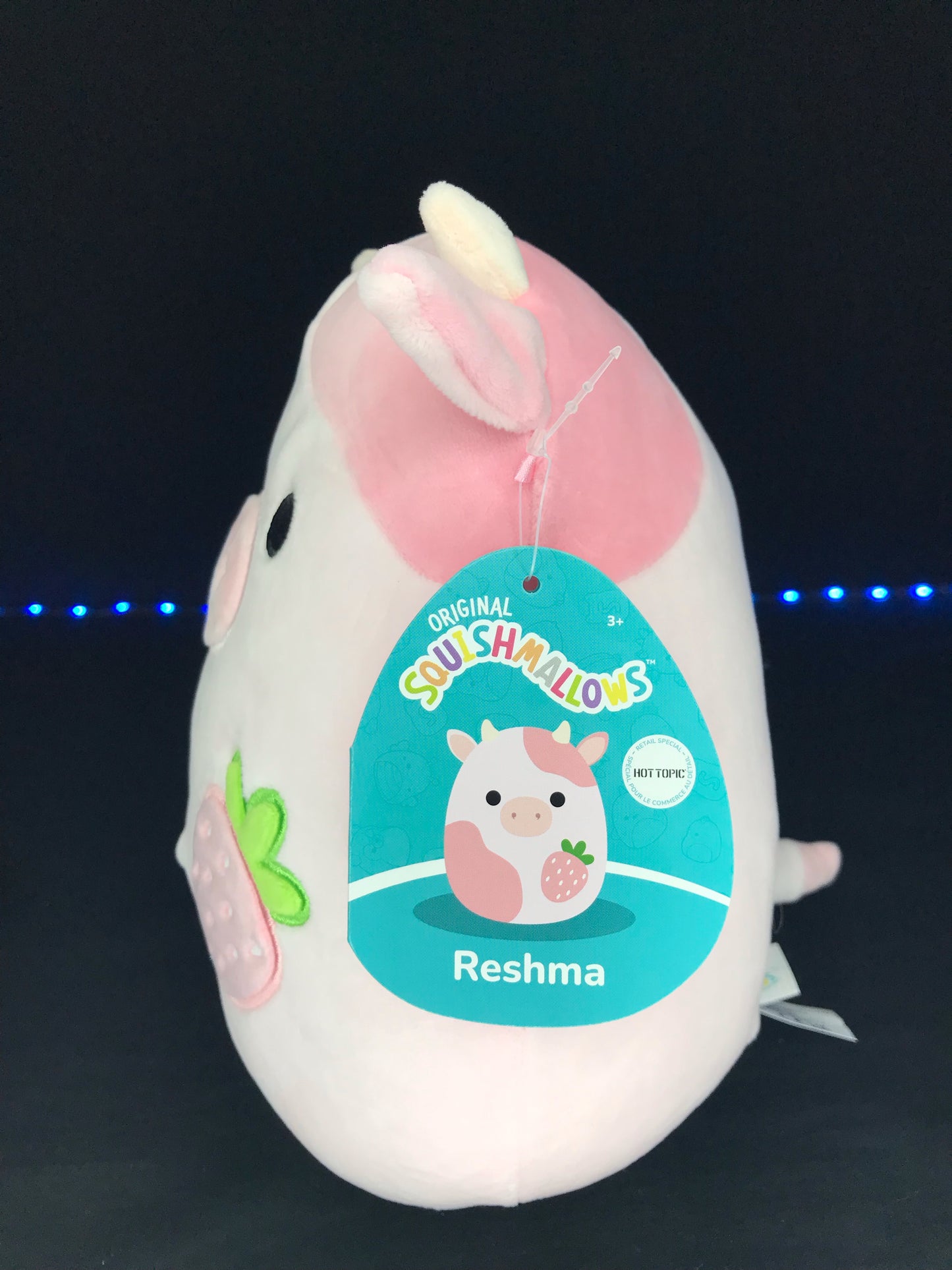 Squishmallow 8” Reshma the Strawberry Cow
