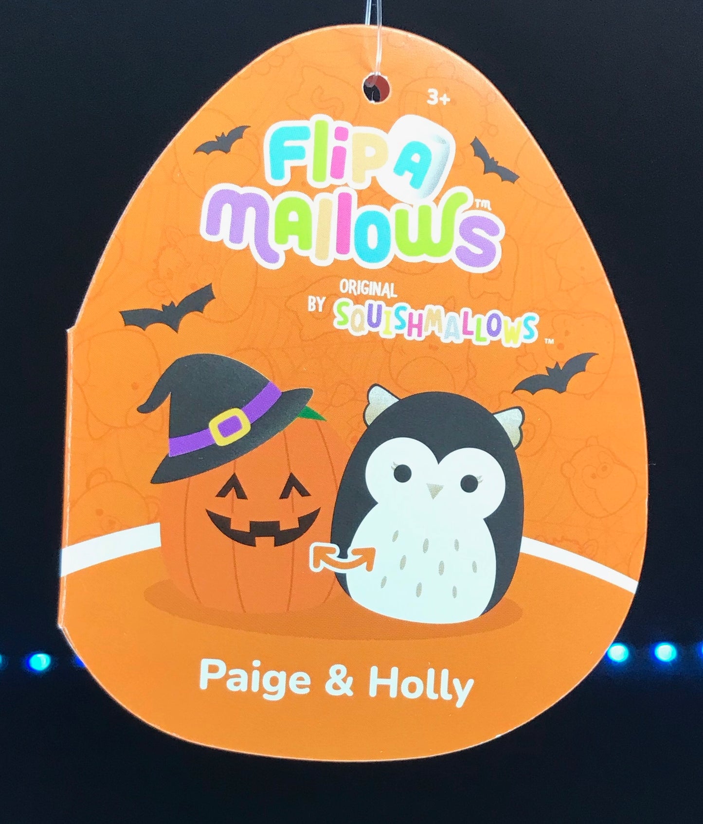 Squishmallow 8” Paige and Holly Reversible Plush