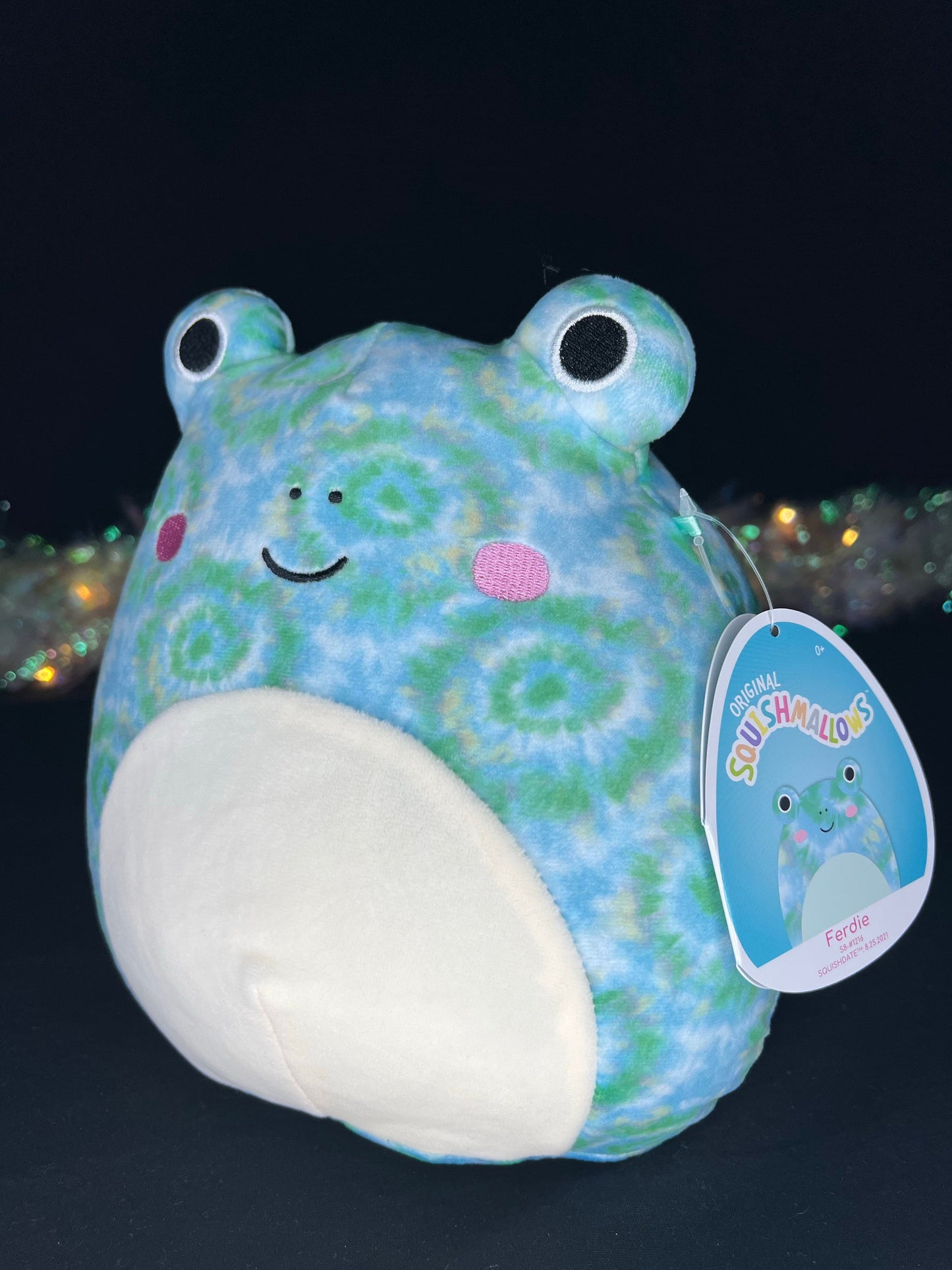 Squishmallow Ferdie the Frog Plush.