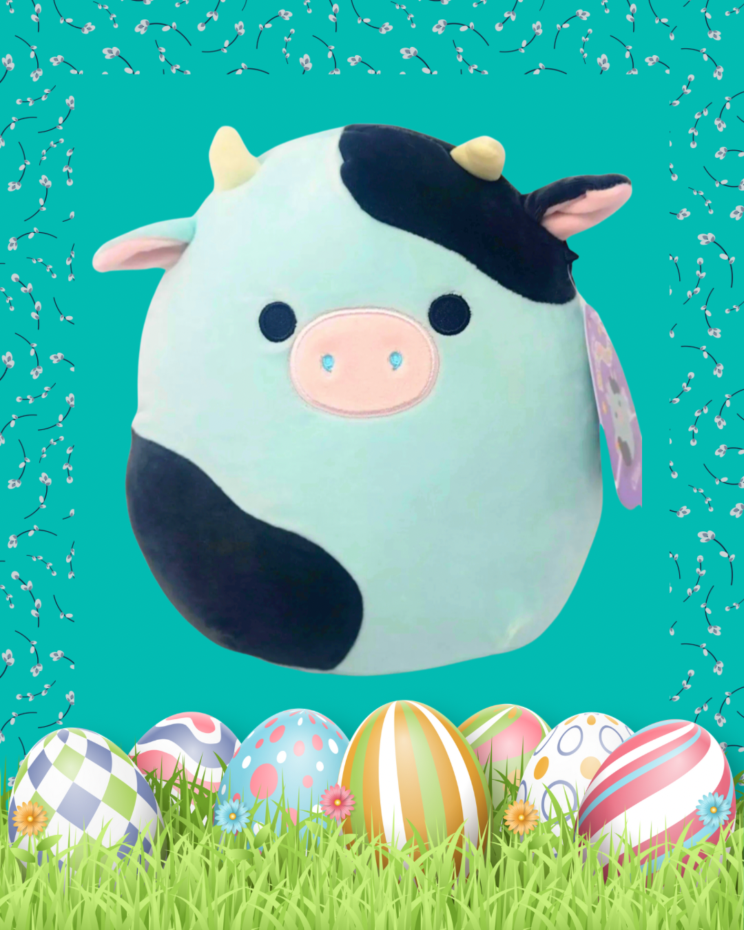Squishmallow 8” Cillian the Cow