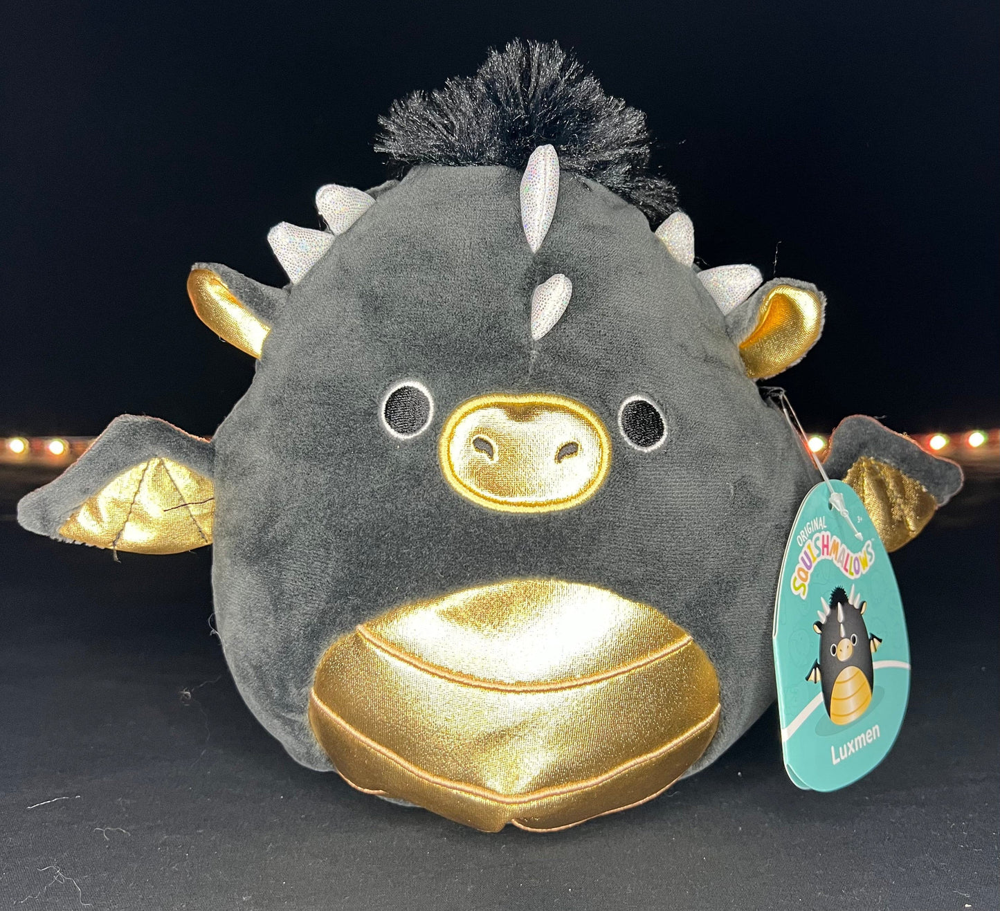 Squishmallow 8” Luxmen the Dragon.