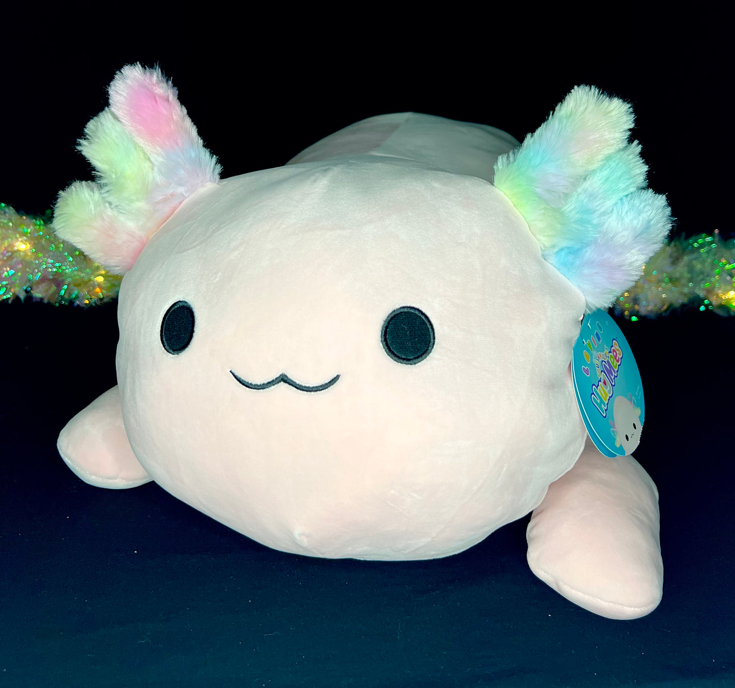 Squishmallow 20" Archie the Axolotl Laying Hug Mee