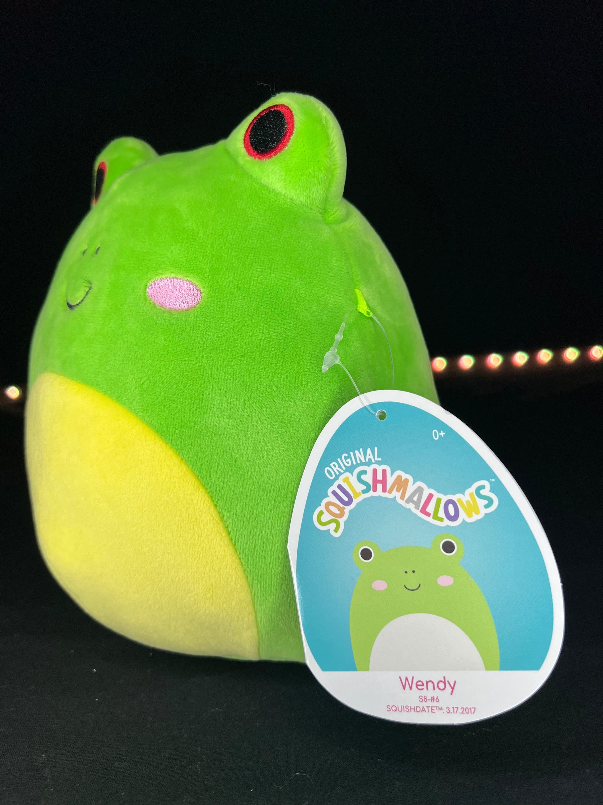 Squishmallow 7.5” Wendy the Frog.