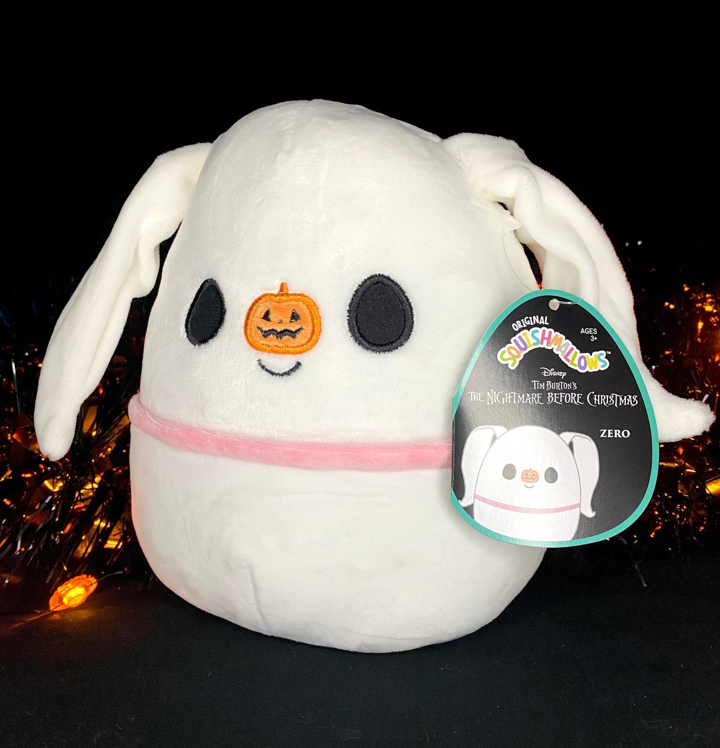 Squishmallow 7” Disney Nightmare Before Christmas ZERO Plush | Sweet Magnolia Charms.
