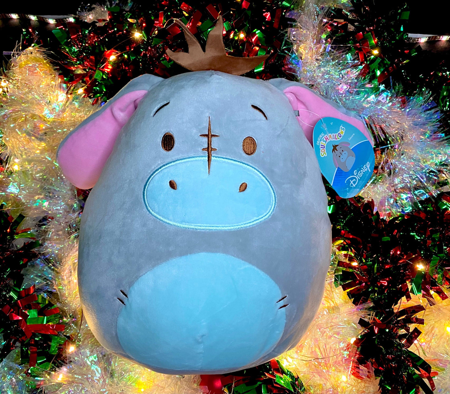 Squishmallow 10” Eeyore the Donkey Plush | Sweet Magnolia Charms.