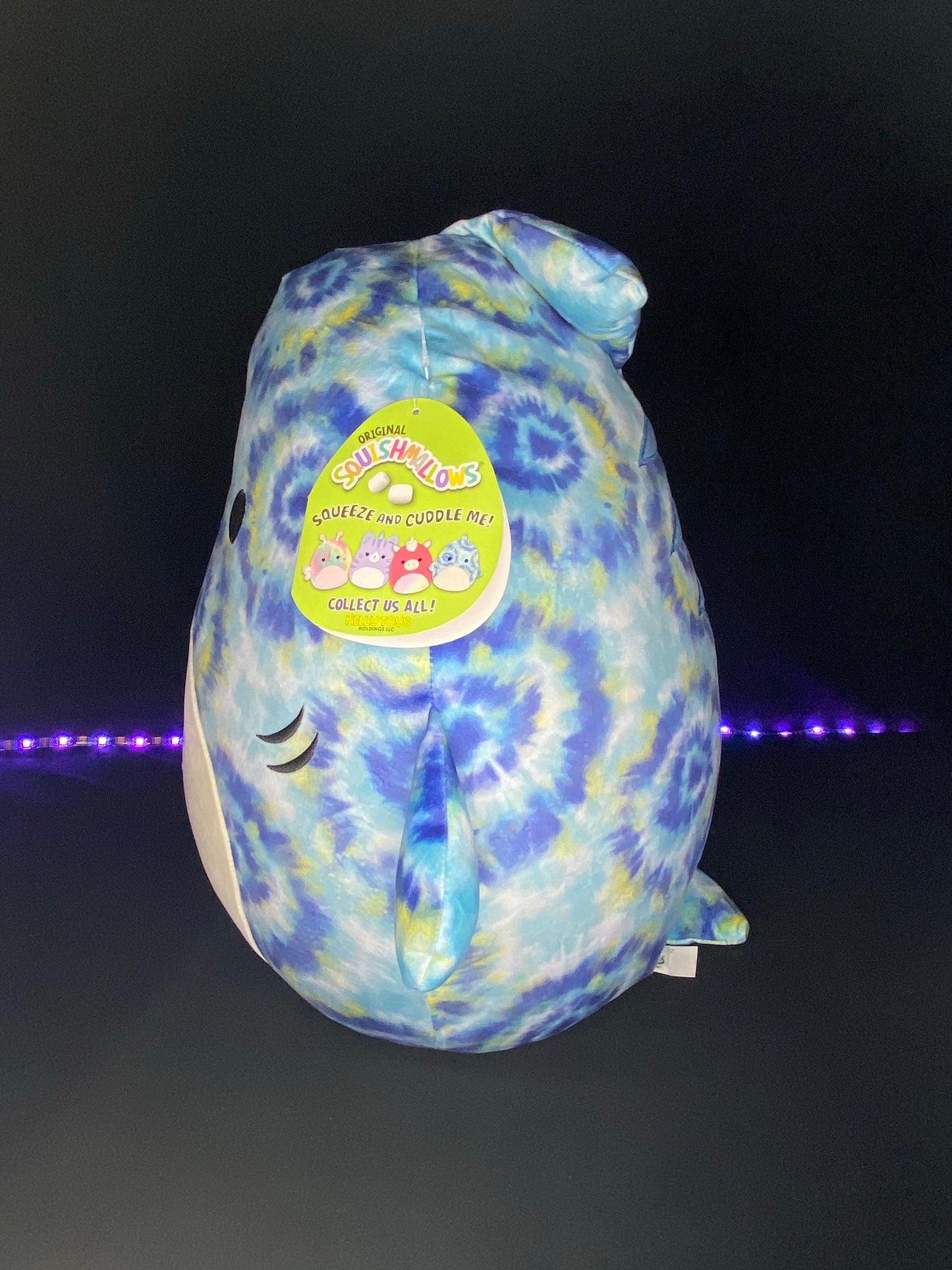 Squishmallow 16” Luther the Shark | Sweet Magnolia Charms.