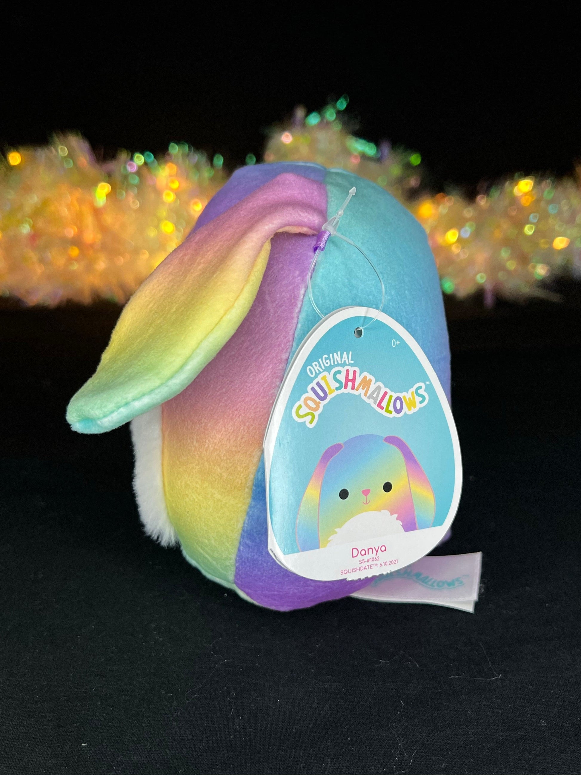 Squishmallow 5” Dayna the Bunny Plush Sweet Magnolia Charms