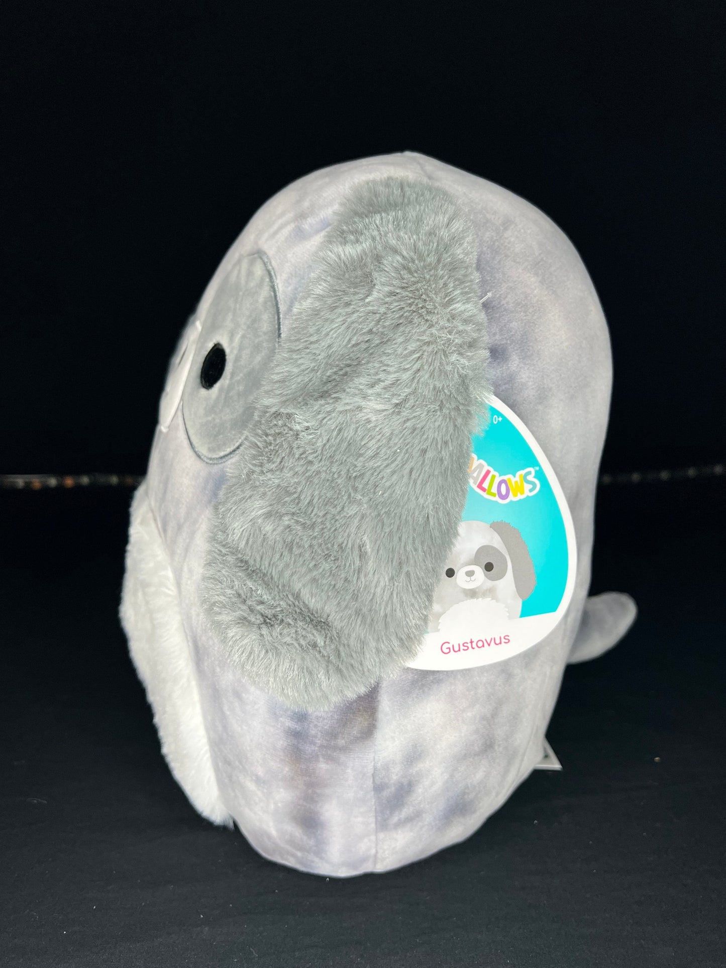 Squishmallow 11” Gustavous the Dog Plush.
