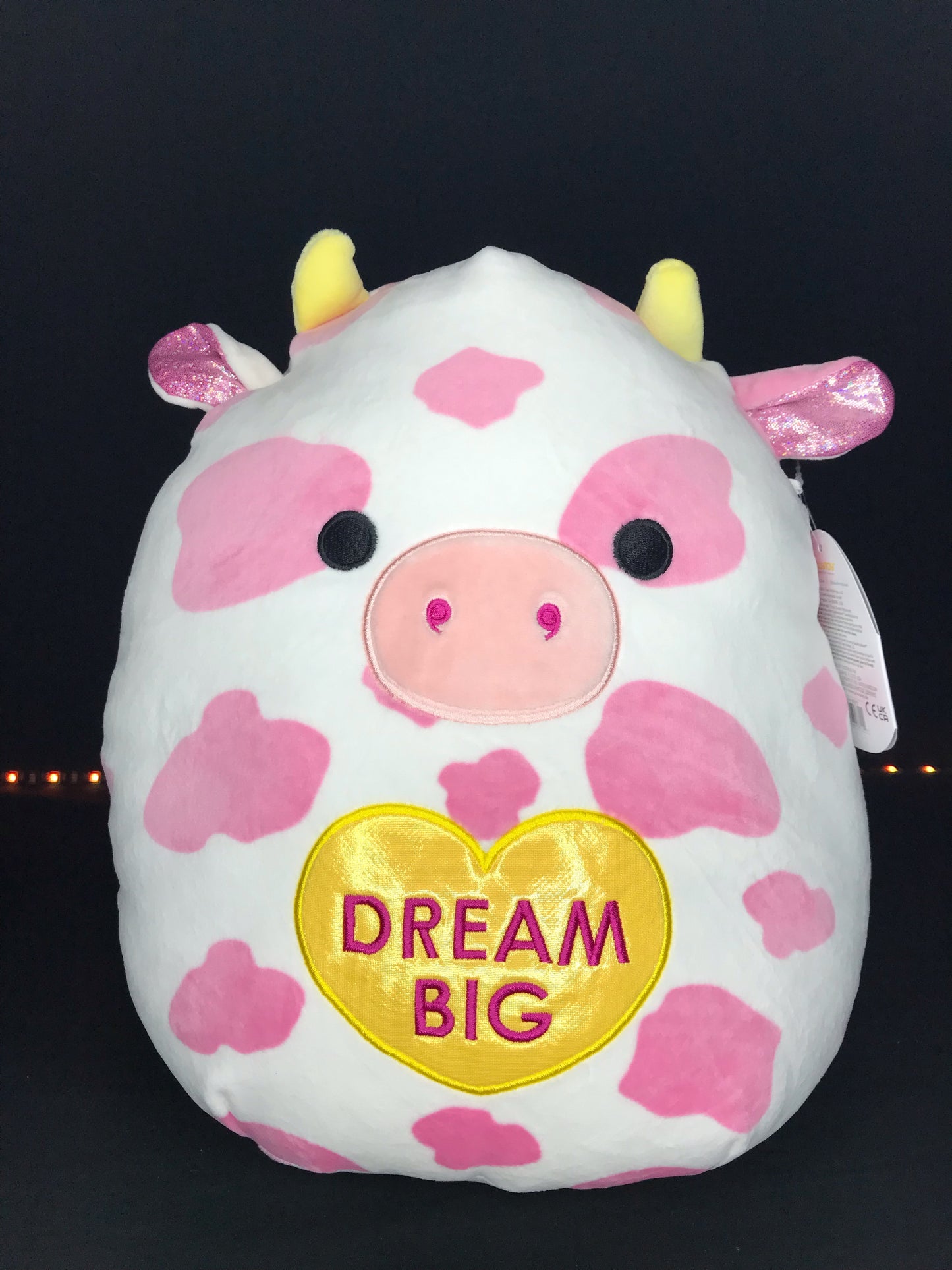 Squishmallow 12” Evangelica the Strawberry Cow