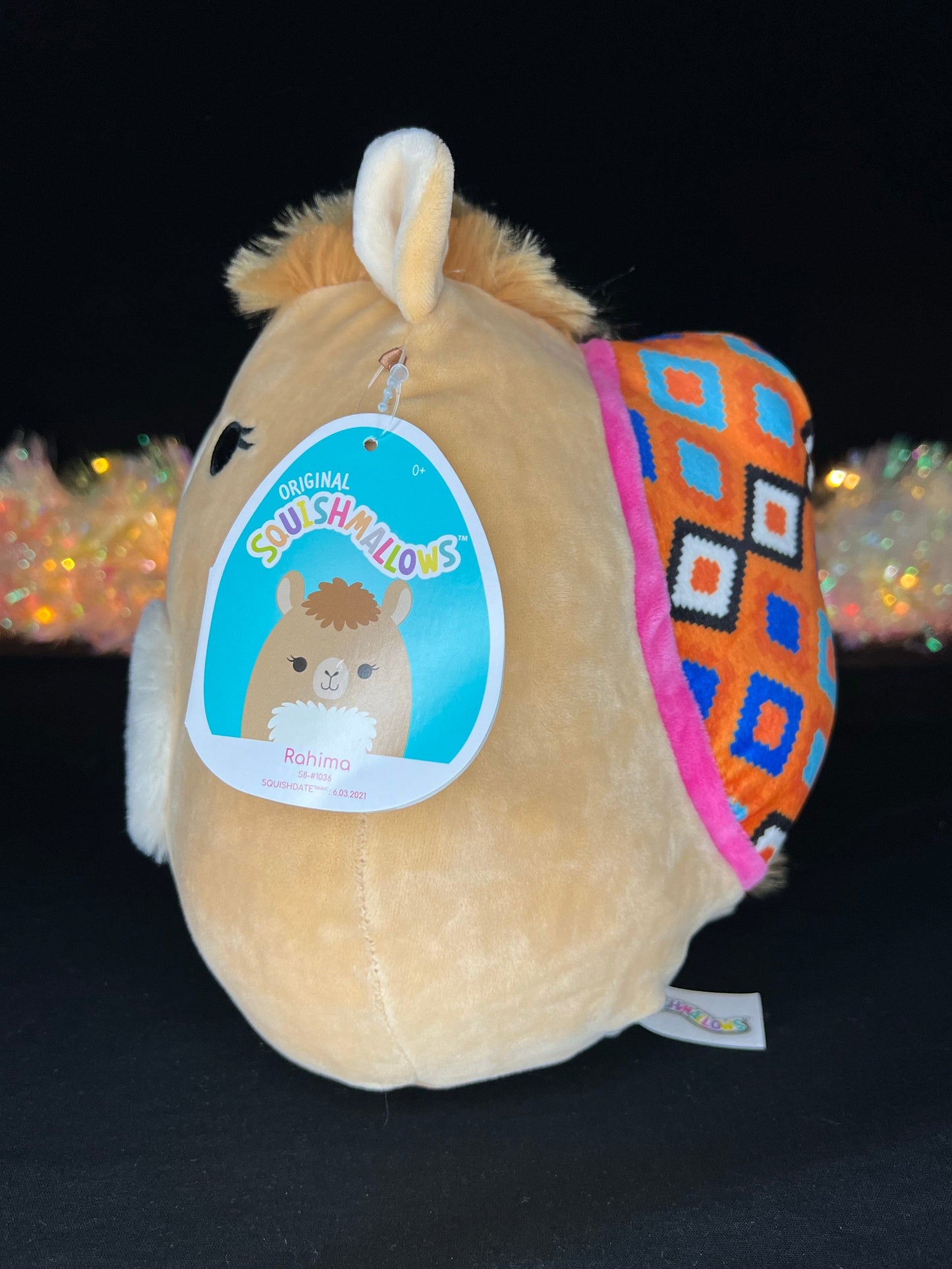 Squishmallow 8” Rahima the Camel Plush Sweet Magnolia Charms