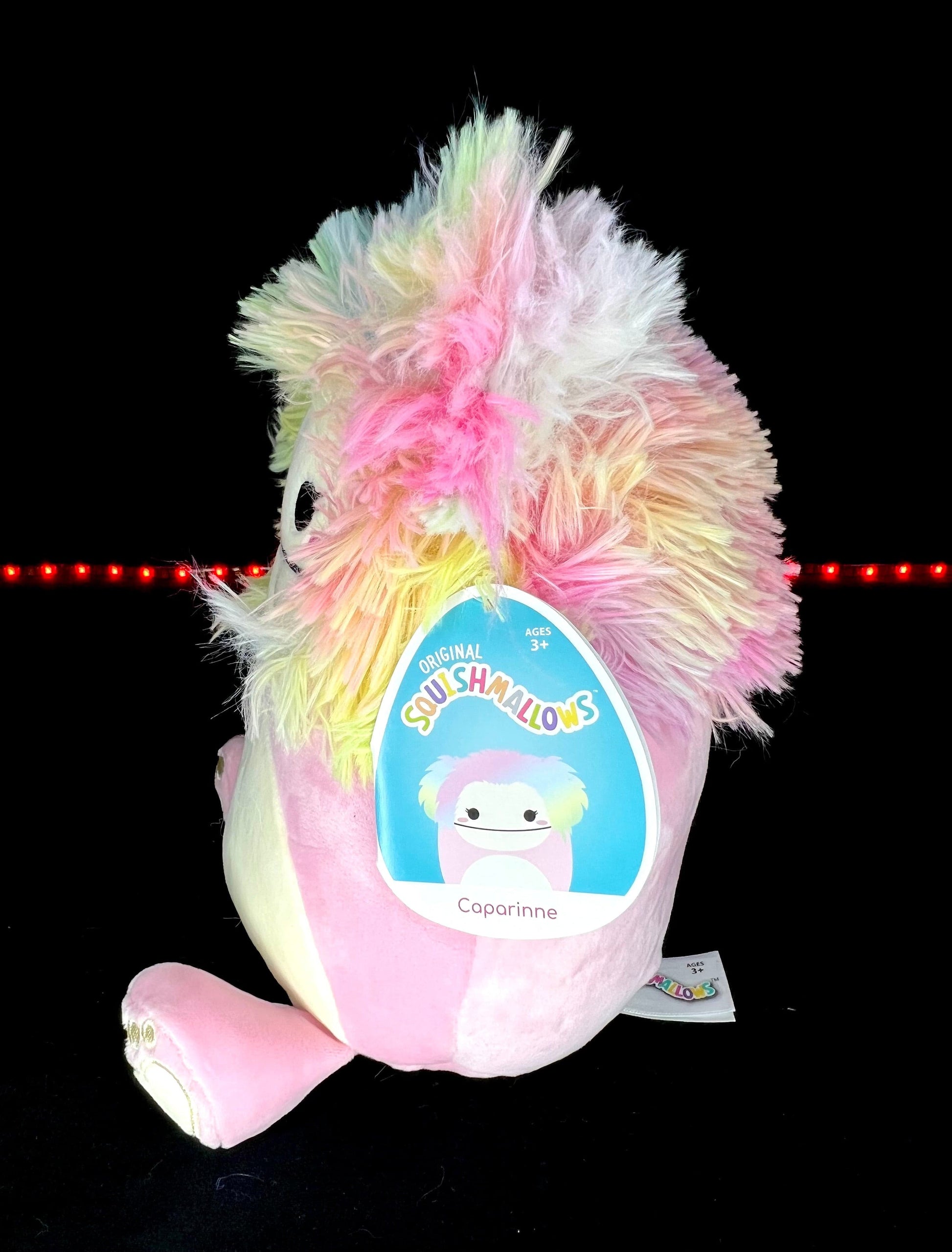 NEW Squishmallow Caparinne the Pink Bigfoot | Sweet Magnolia Charms.