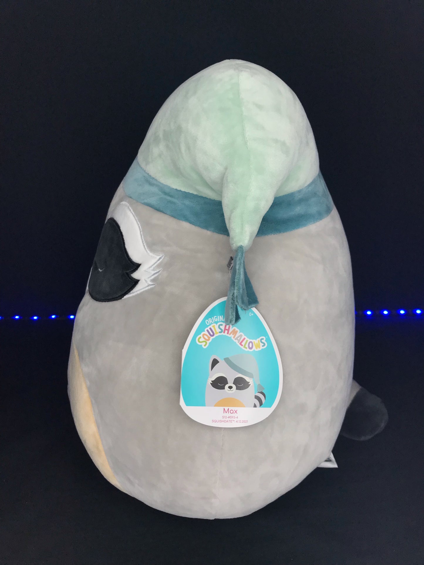 Squishmallow 12” Max the Sleepy Racoon