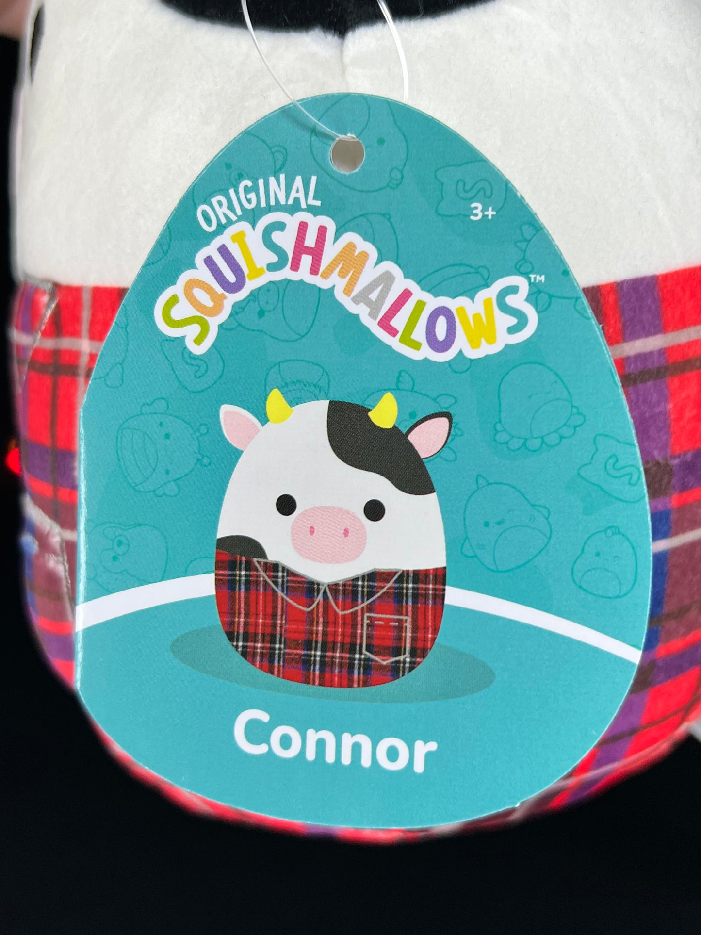 Squishmallow 7” Connor the Cow Fall Edition.