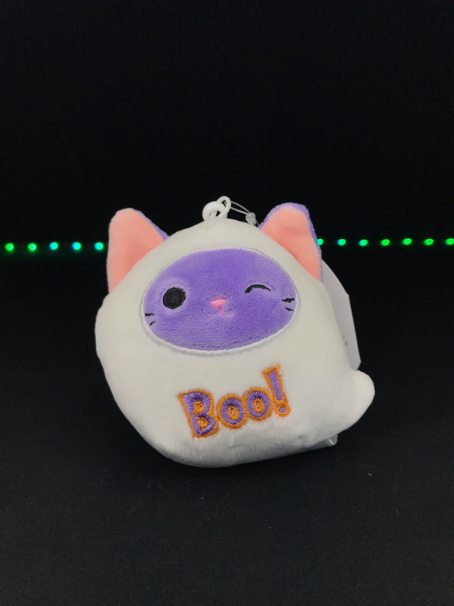 Squishmallow 3.5” Gerik the Ghost Cat Clip