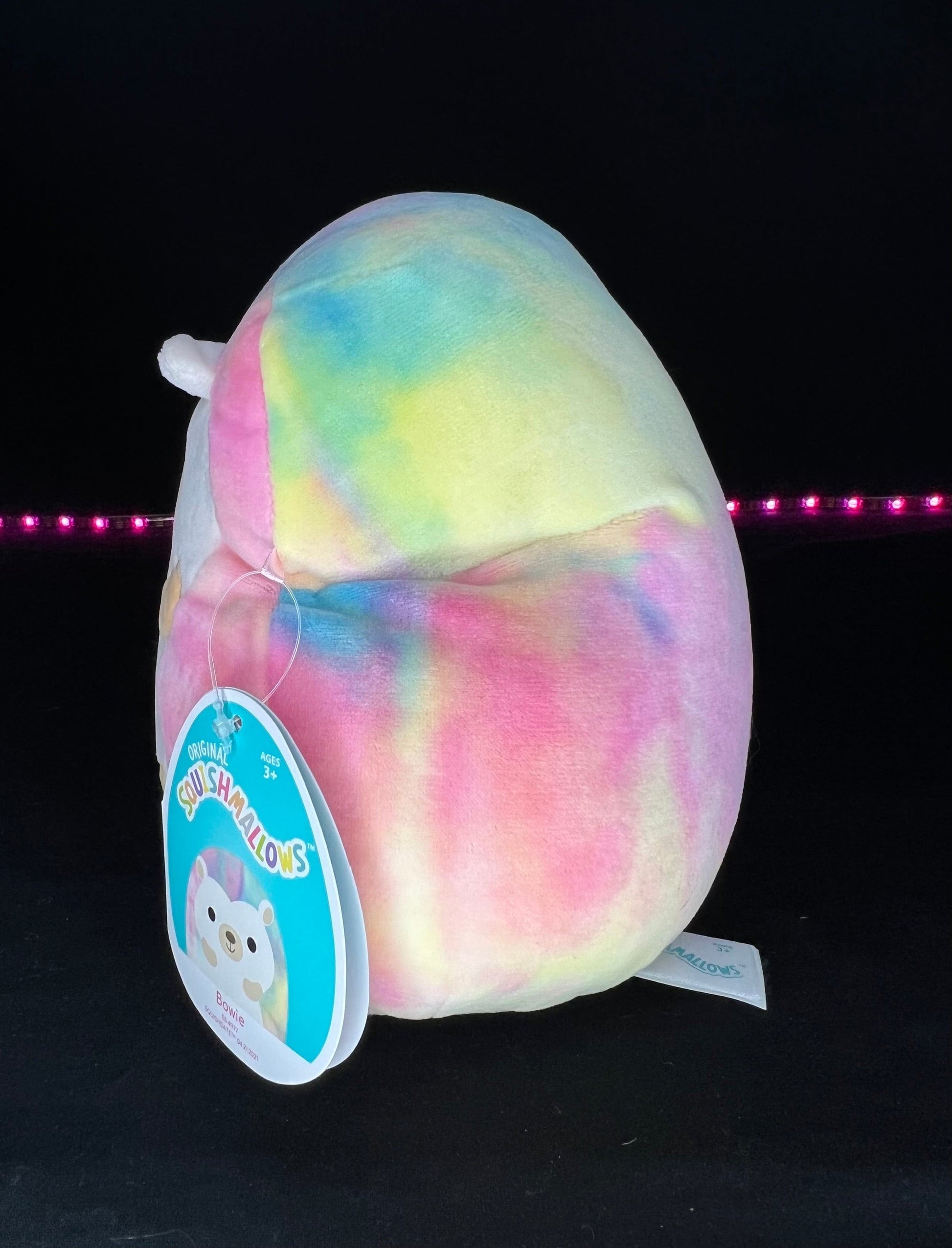 Squishmallow 8” Bowie the Multicolor Hedgehog | Sweet Magnolia Charms.