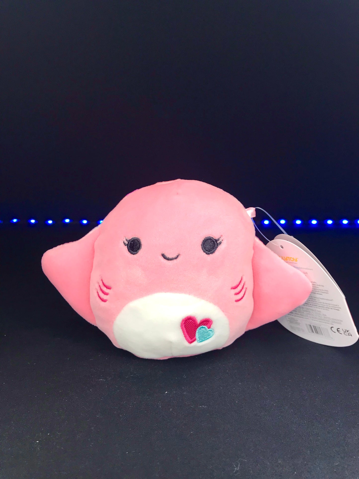 Squishmallow 4” Sexa the Stingray