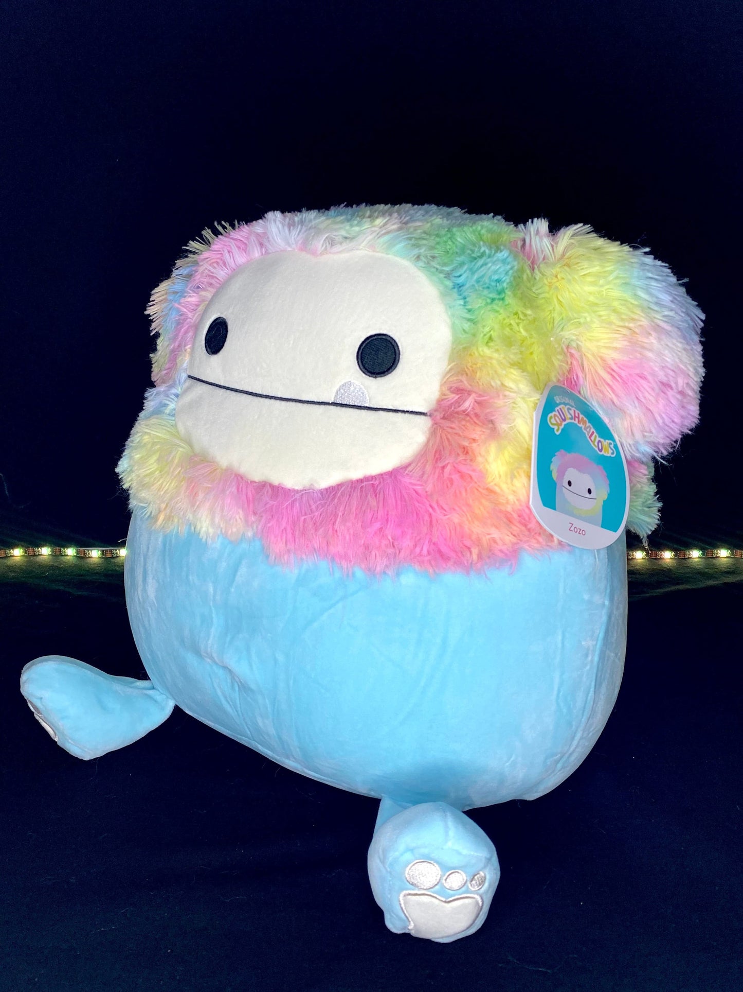 Squishmallow 16” ZOZO the Adorable Multicolor Bigfoot | Sweet Magnolia Charms.