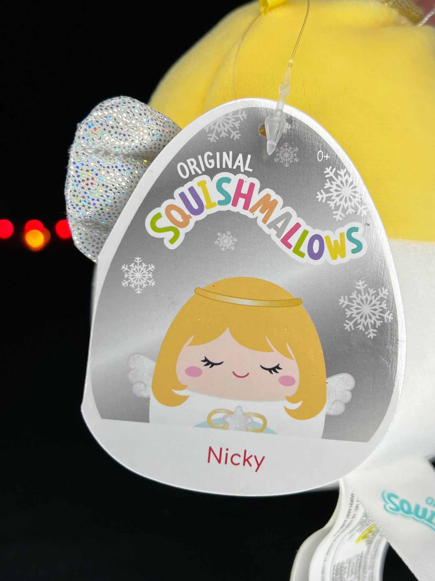 Squishmallow 5” Nicky the Angel.