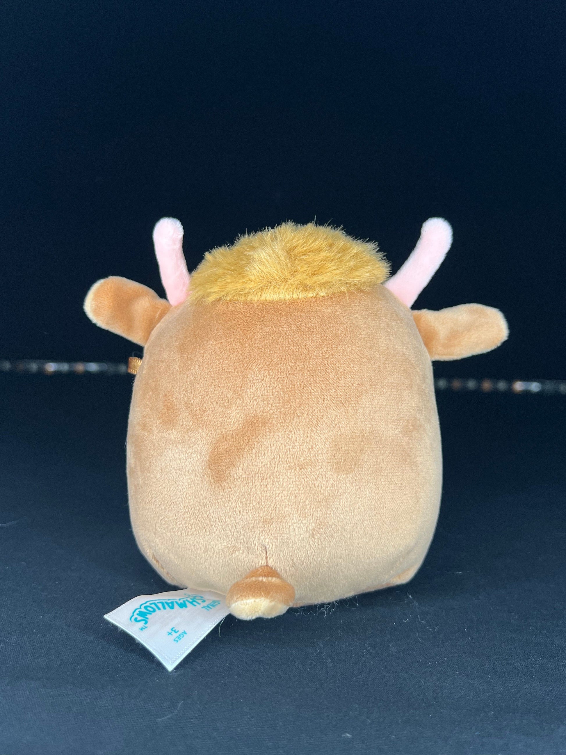 Squishmallow 4.5” Calton the Highland Cow Plush.