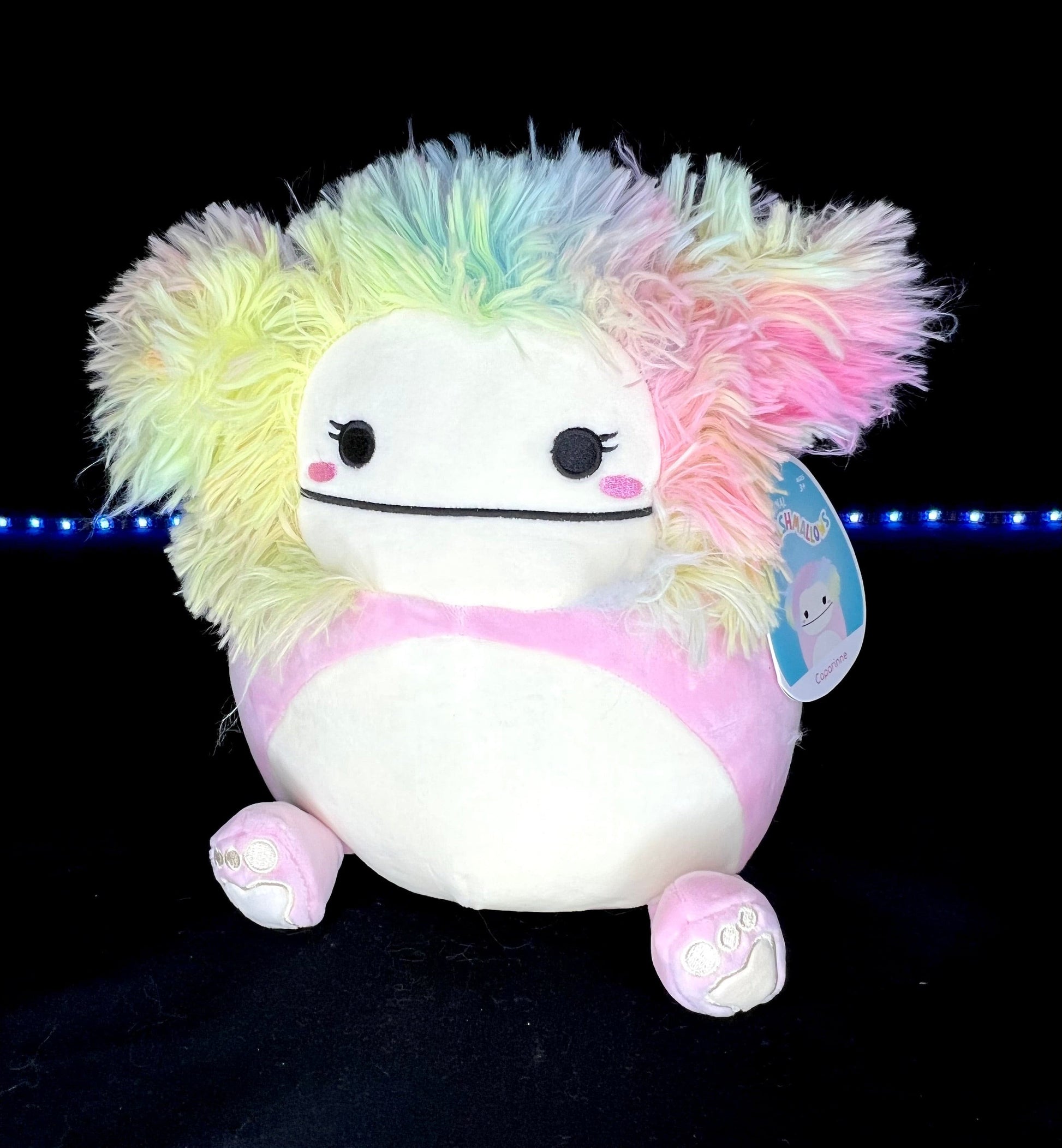 NEW Squishmallow Caparinne the Pink Bigfoot | Sweet Magnolia Charms.