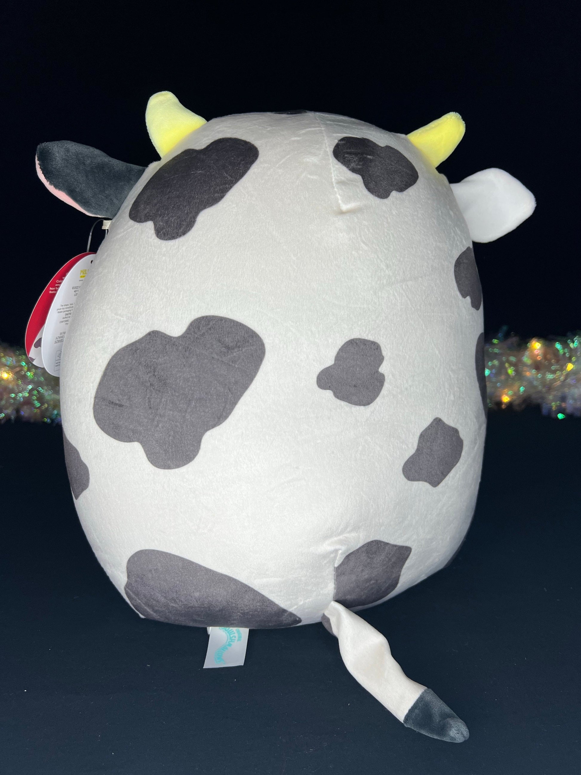 Squishmallow 12” Colin the Cow “Letter N” Plush | Sweet Magnolia Charms.