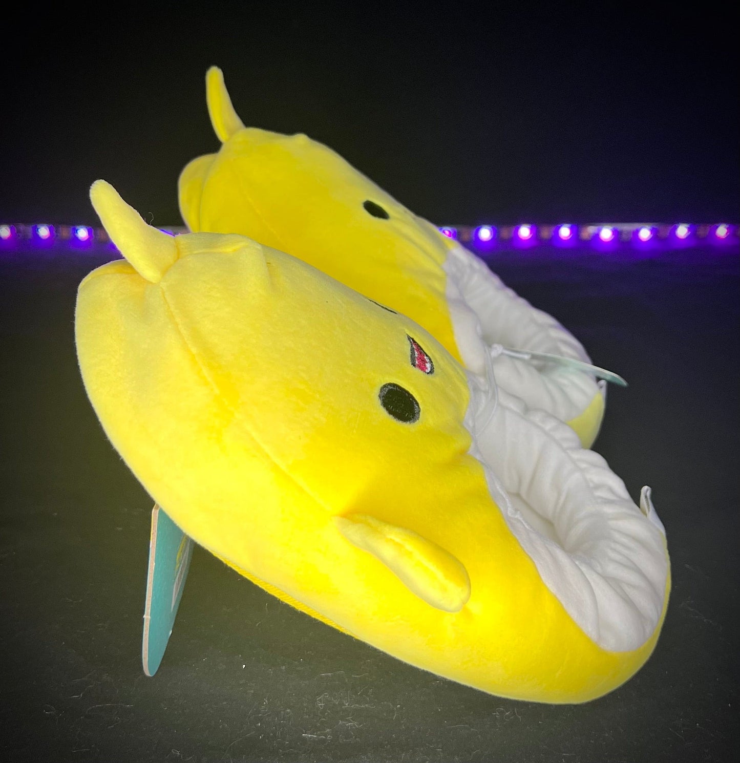 NEW Squishmallow Yellow Shark Slippers | Sweet Magnolia Charms.