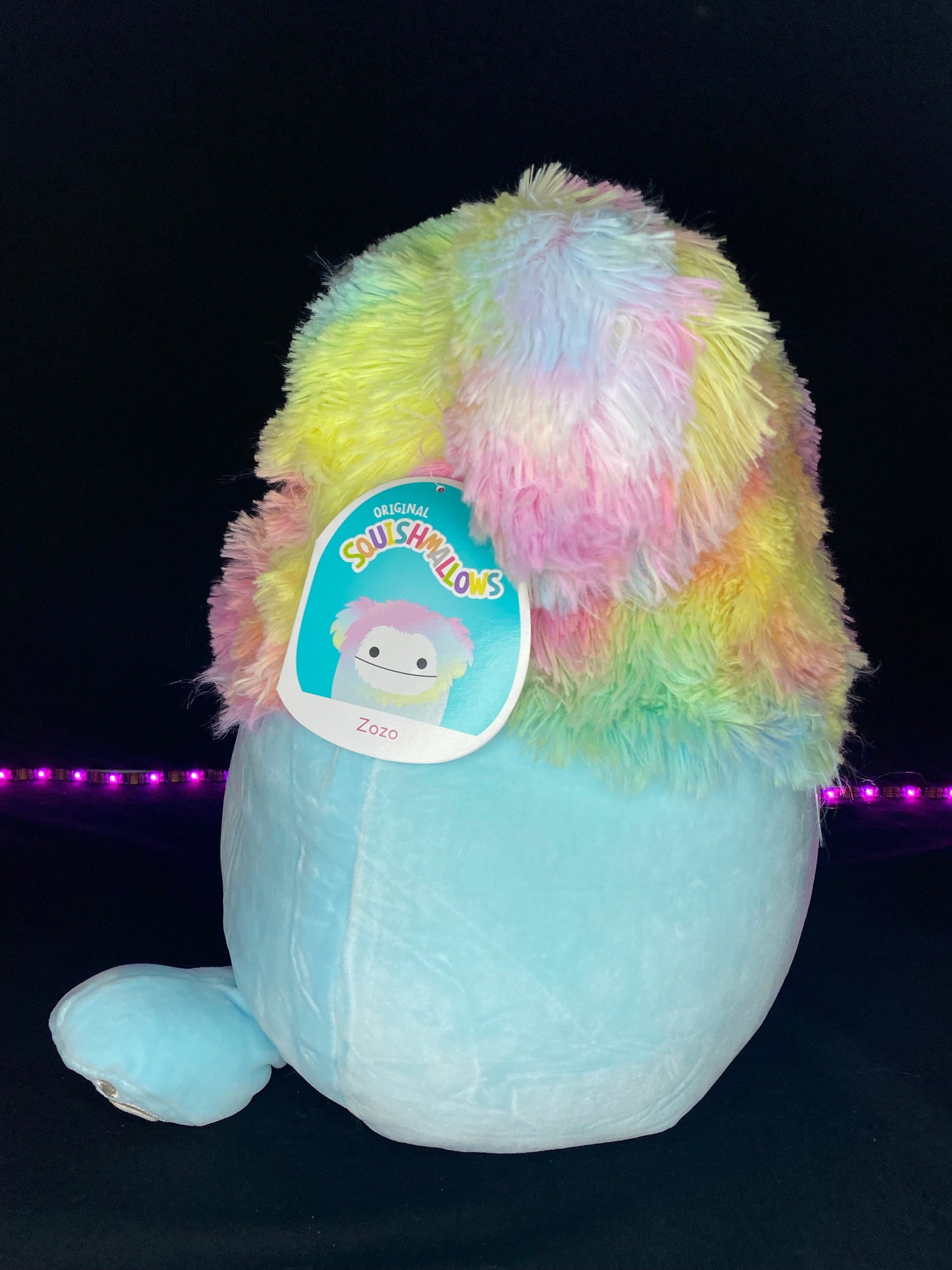 Squishmallow 16” ZOZO the Adorable Multicolor Bigfoot | Sweet Magnolia Charms.