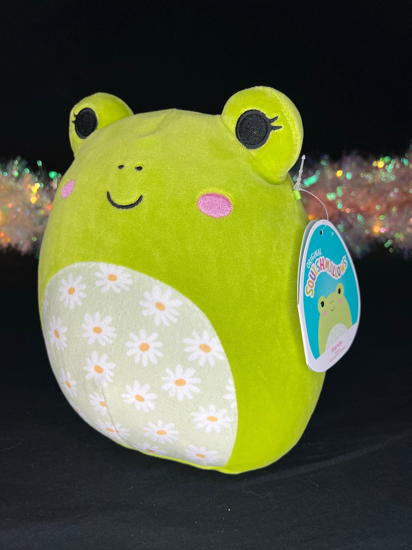 Squishmallow 8” Wendy the Frog Spring Plush.