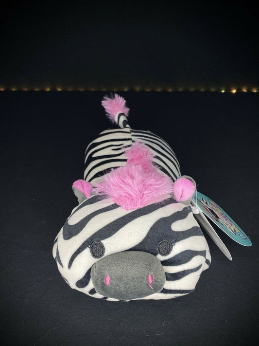 Squishmallow 13" Tracey the Zebra Laying Hug Mees | Sweet Magnolia Charms.