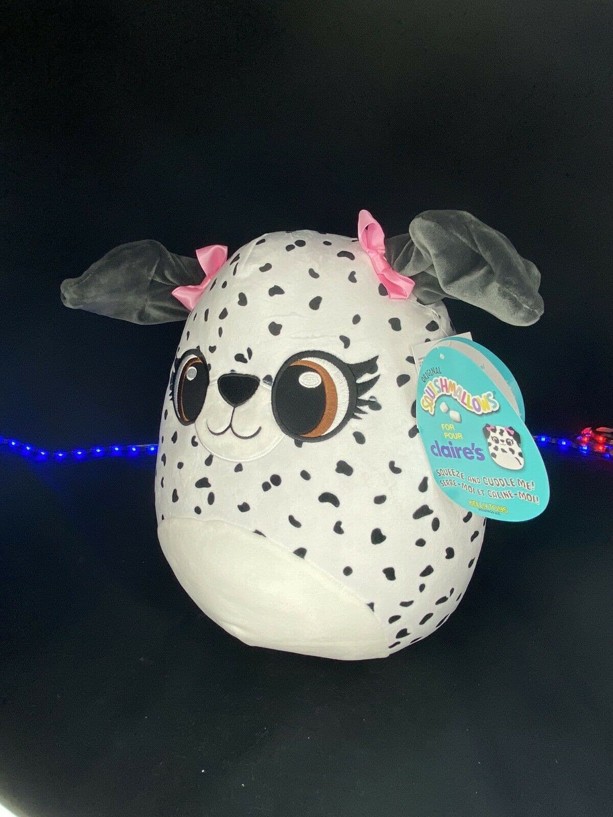 Squishmallow 12" Dixie the Dalmatian Dog Plush | Sweet Magnolia Charms.