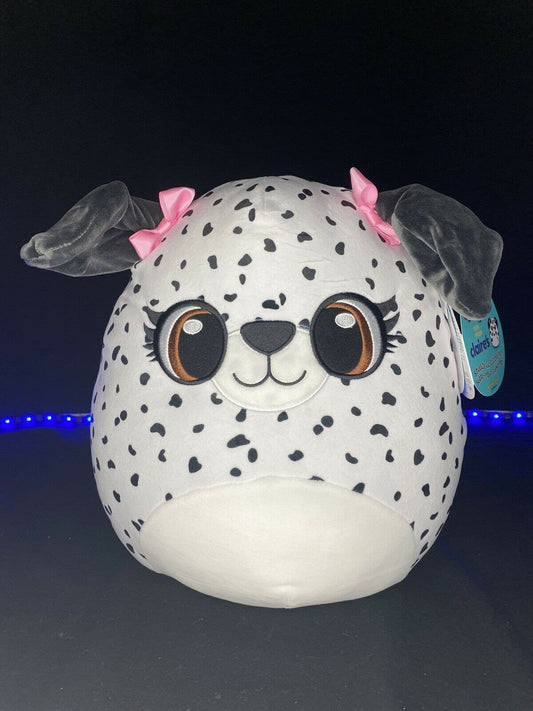 Squishmallow 12" Dixie the Dalmatian Dog Plush | Sweet Magnolia Charms.