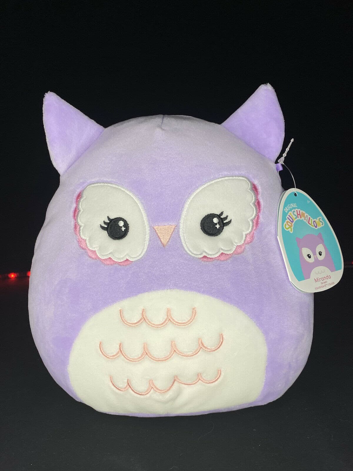 Squishmallow 8” Inch MIRANDA the Purple Pink Owl Kellytoy Plush RARE NWT | Sweet Magnolia Charms.
