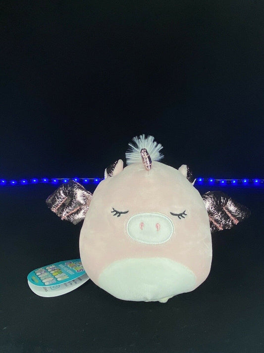 Squishmallow 5" Flip Raquel / Kenny Reversible Plush | Sweet Magnolia Charms.