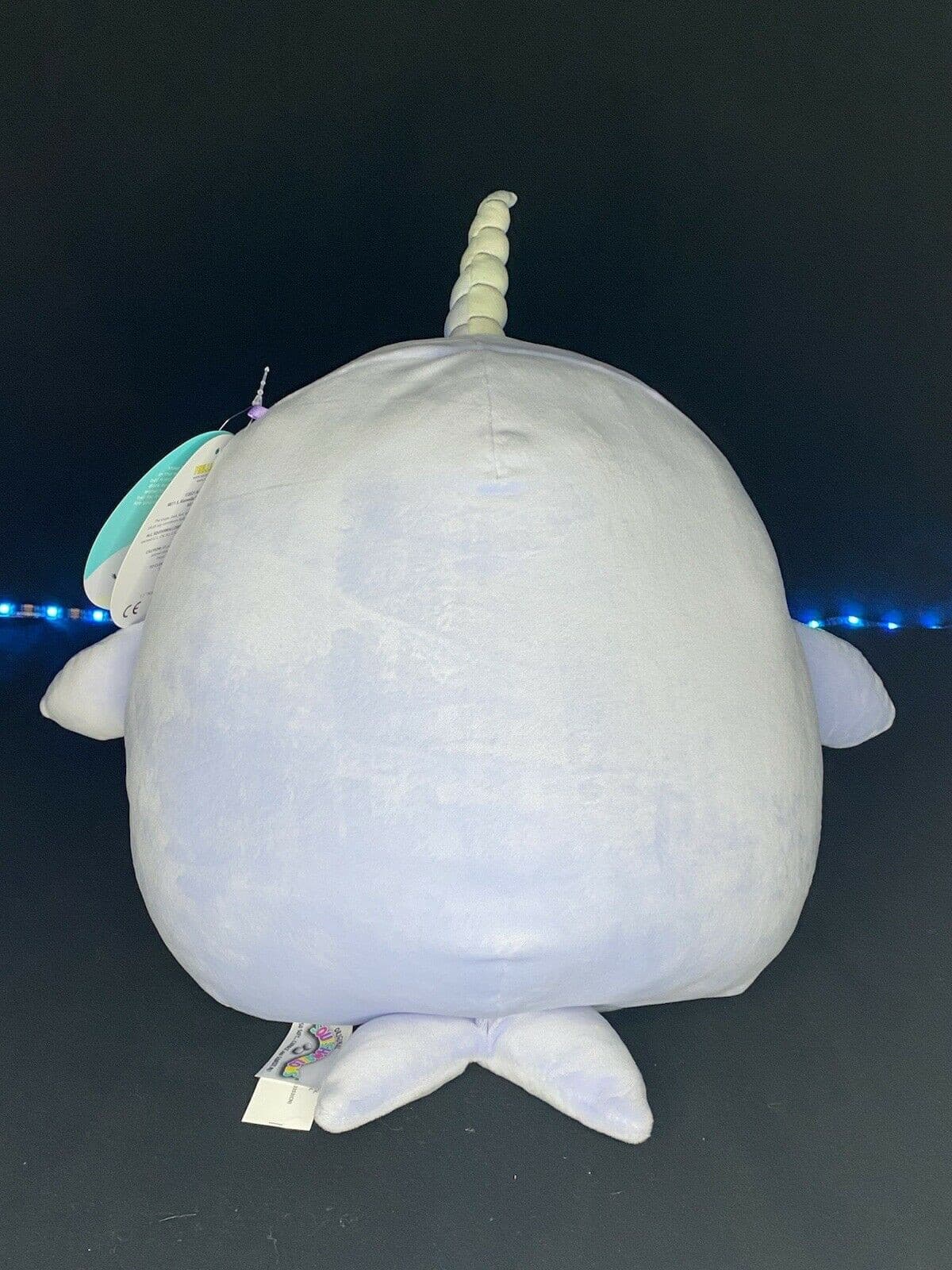 Squishmallow 11" Naomi The Narwhal | Sweet Magnolia Charms.