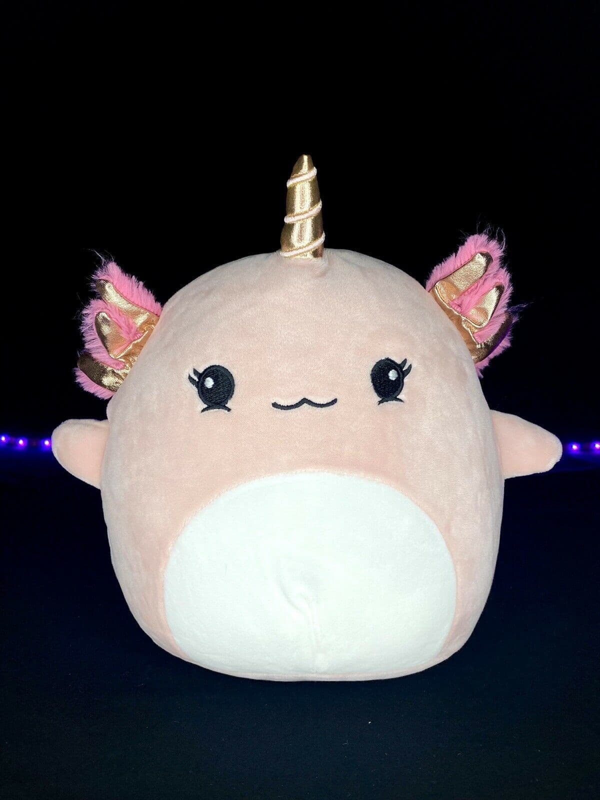 Squishmallow 8” Axolotl Mystery Squad Pink Unicorn Axolotl FRUIT SCENTED NEW | Sweet Magnolia Charms.