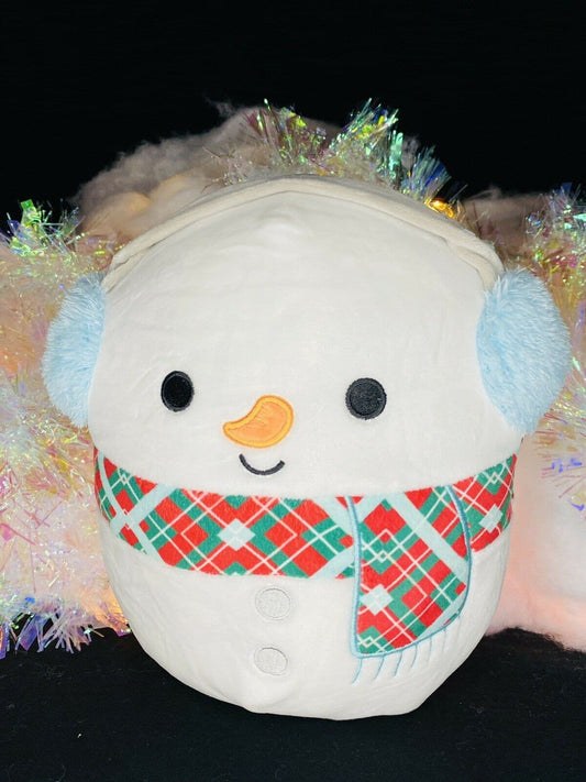 Squishmallows 8" MANNY the Snowman Plush | Sweet Magnolia Charms.