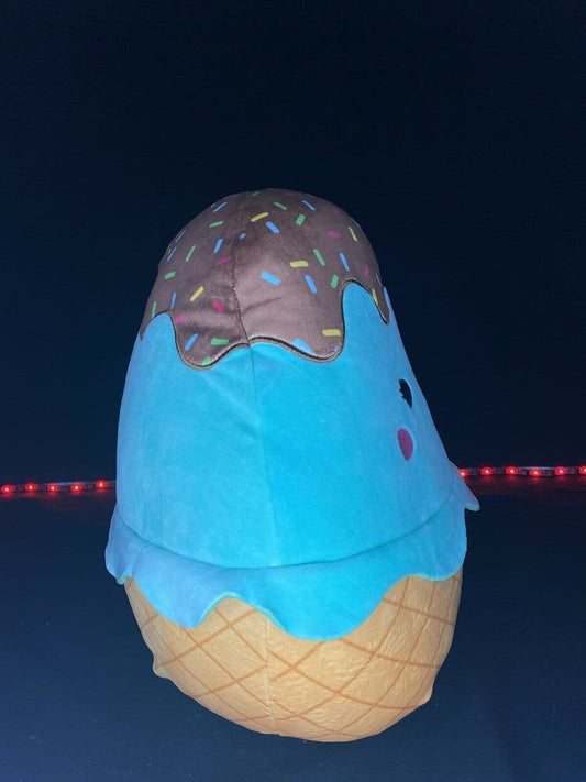 Squishmallow 12" Maya the Ice Cream Cone Plush | Sweet Magnolia Charms.