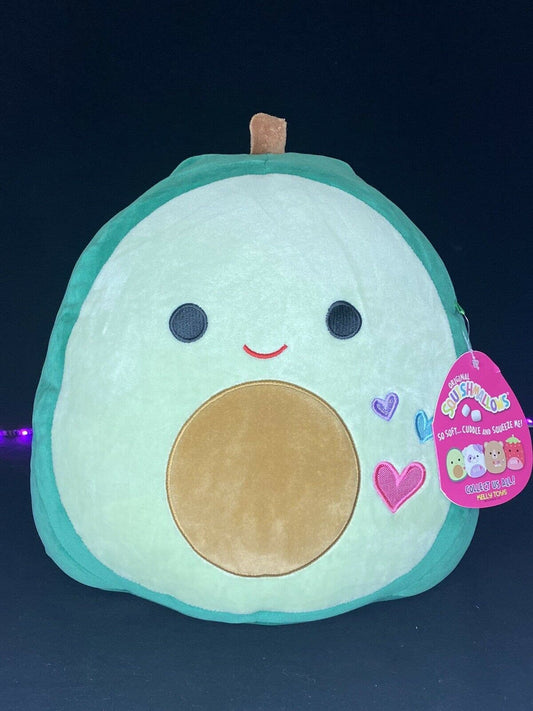 Squishmallows 12” Austin the Avocado with Hearts NWT 2021 Valentines Collection | Sweet Magnolia Charms.