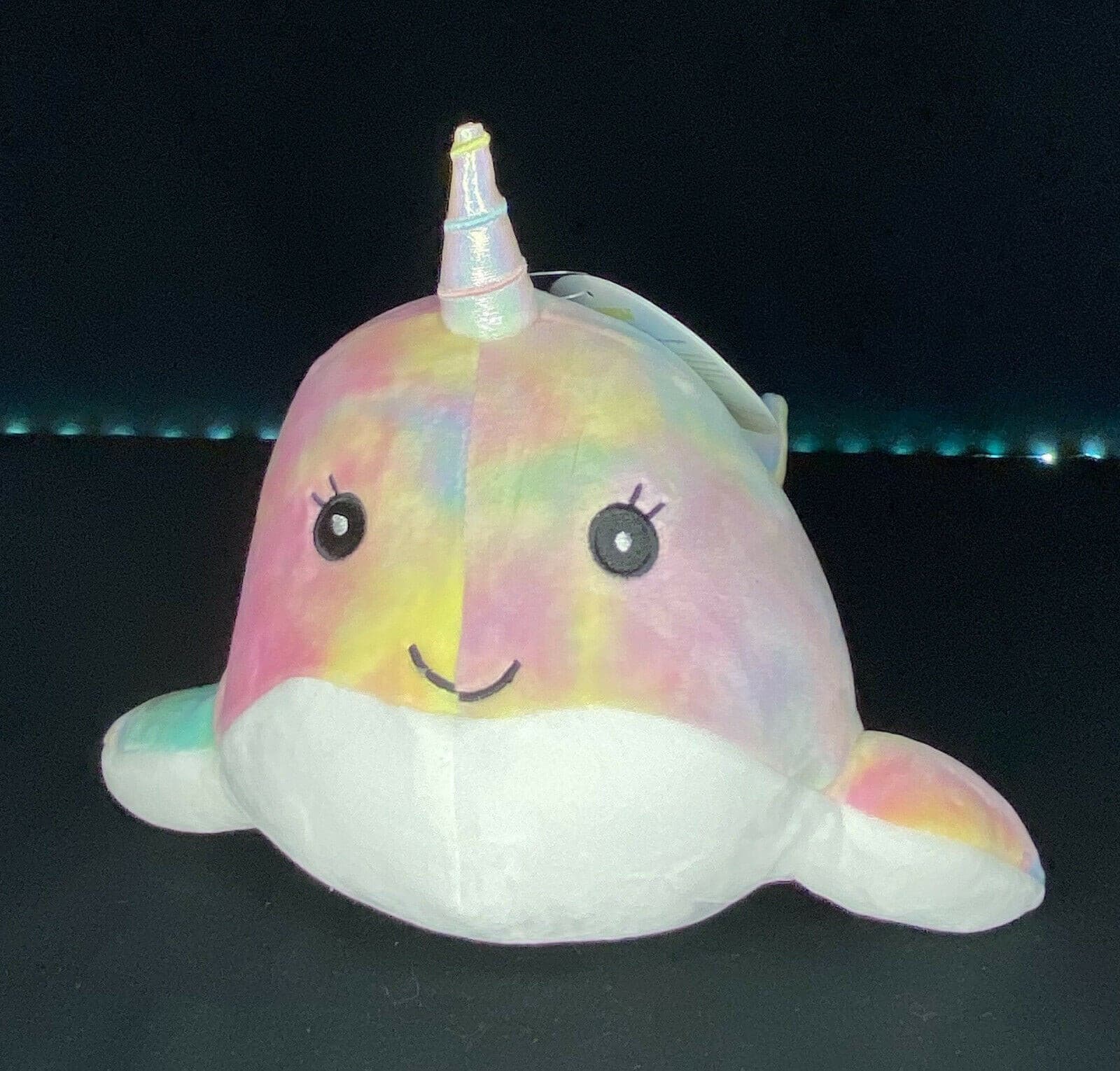 Squishmallow 12" Narwhal Multicolored Plush | Sweet Magnolia Charms.