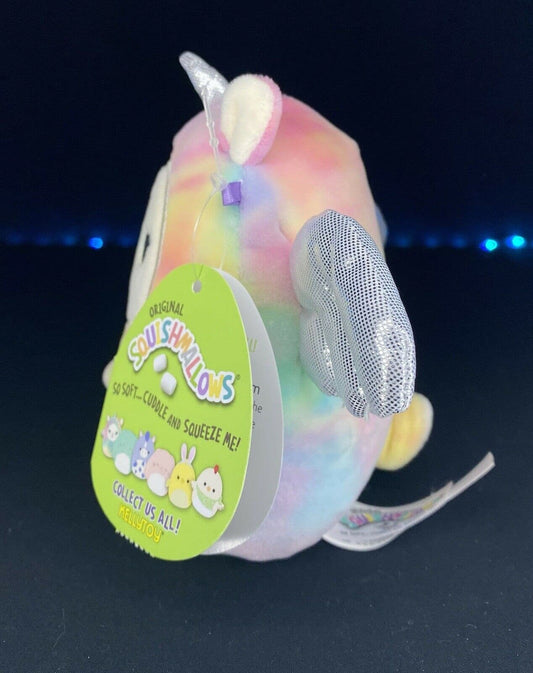 Squishmallow Kellytoy Lucy-May The Tie-Dye Llamacorn 5" Plush Toy NWT | Sweet Magnolia Charms.