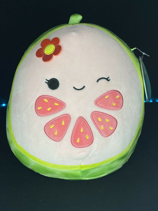 Squishmallow 11” Lena the Guava Plush | Sweet Magnolia Charms.