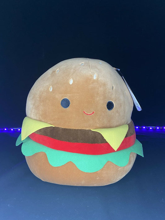 Squishmallow 12" Carl the Cheeseburger Plush | Sweet Magnolia Charms.