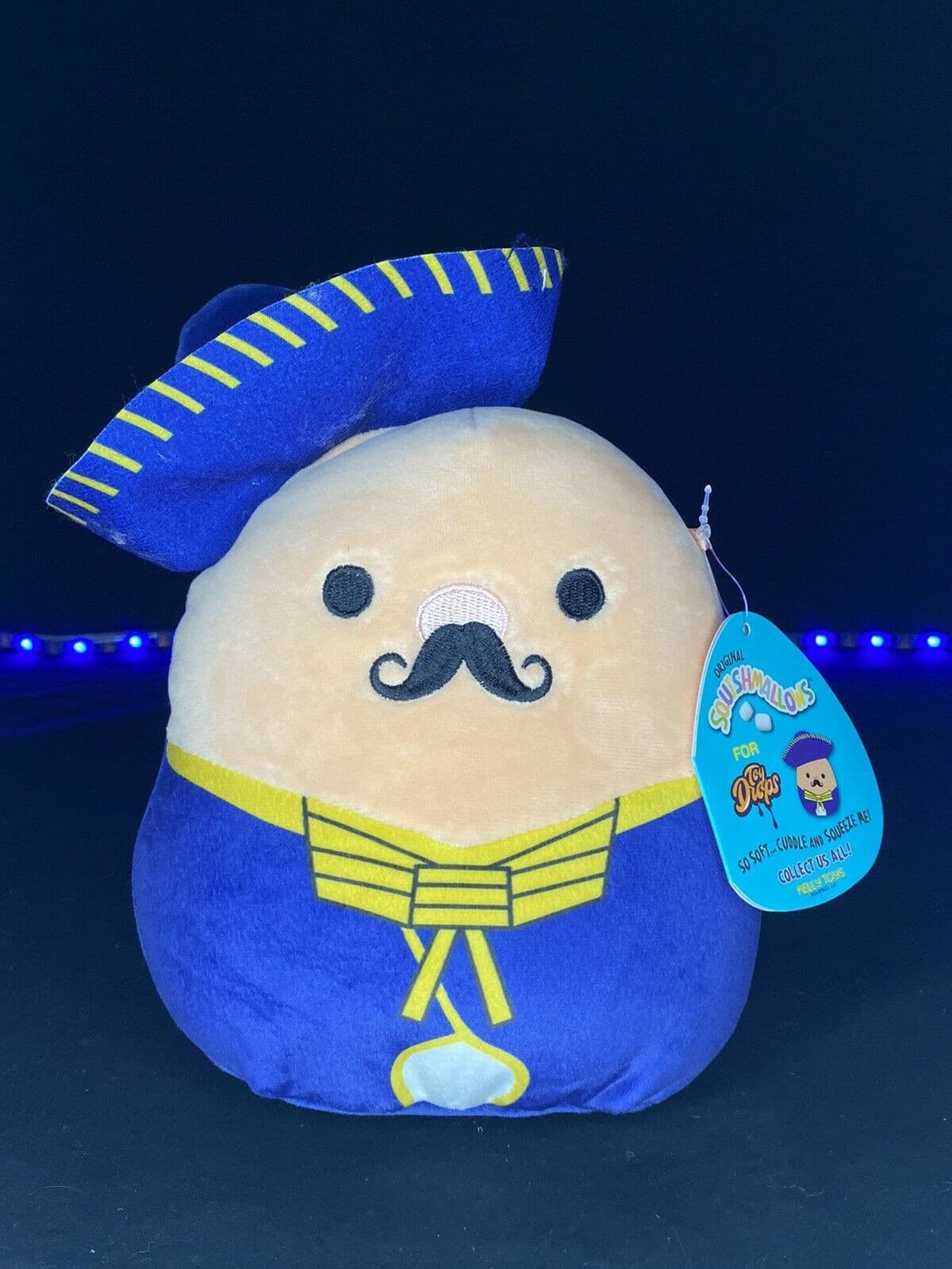 Squishmallow Esteban The Mariachi Band Singer 7" NWT Kellytoy Exclusive Plush | Sweet Magnolia Charms.