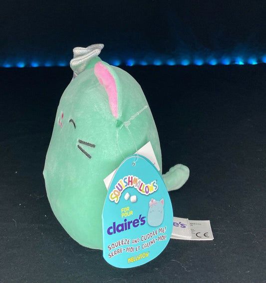 Squishmallow Charisma The Cat 5” Kellytoy Stuffed Animal *CLAIRE’S EXCLUSIVE* | Sweet Magnolia Charms.