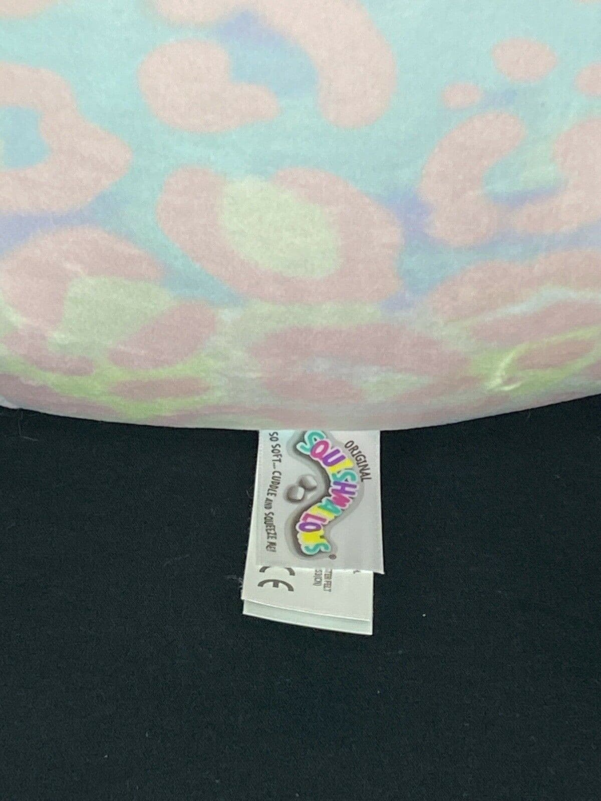 SQUISHMALLOW EFFIE the 16" pink purple Leopard BAM exclusive NWT HTF | Sweet Magnolia Charms.
