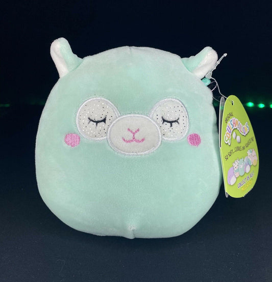 Squishmallows 5” Miley the Teal Llama  2021 Edition NWT HTF | Sweet Magnolia Charms.