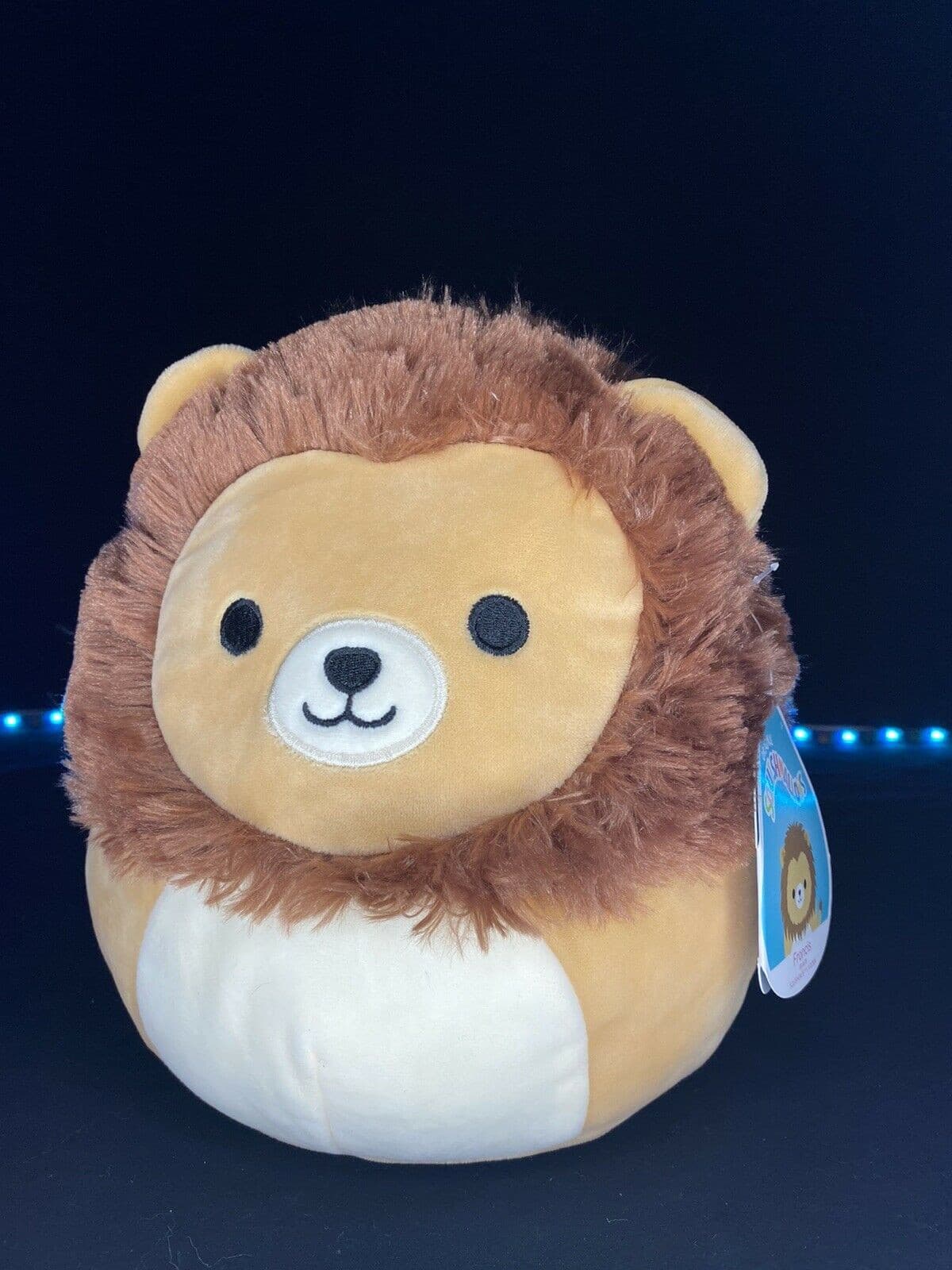 Squishmallow Kellytoy Jungle Collection 8” Francis the Lion Soft Plush NWT! | Sweet Magnolia Charms.