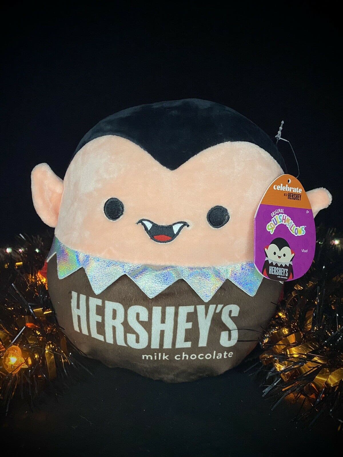 Squishmallow 8" SET Hershey Special Edition Characters Vlad, Wexla, Wade, And Paige! | Sweet Magnolia Charms.