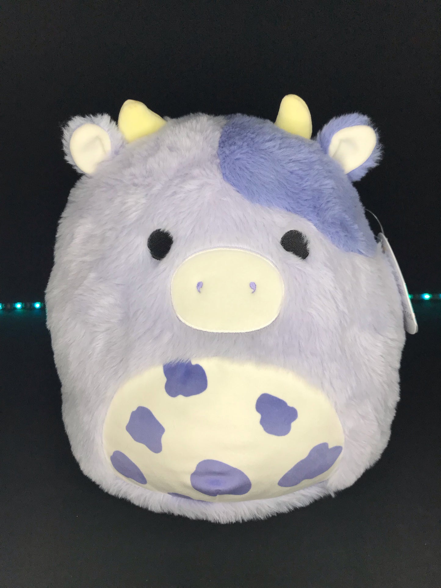 Squishmallow 12” Bubba the Cow Fuzzy Edition