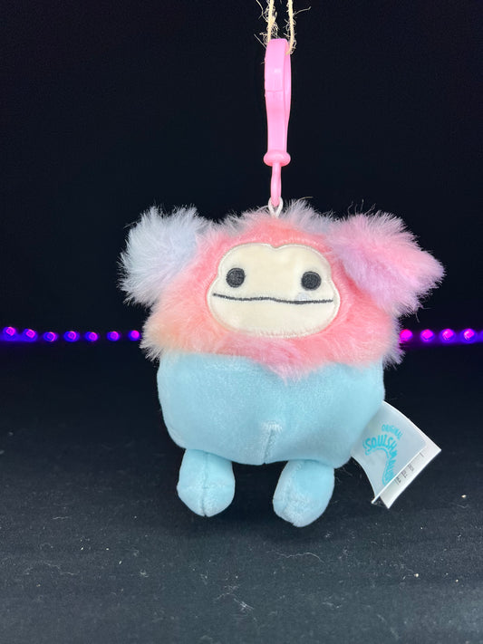 Squishmallow 3.5” Zozo the Bigfoot Clip On